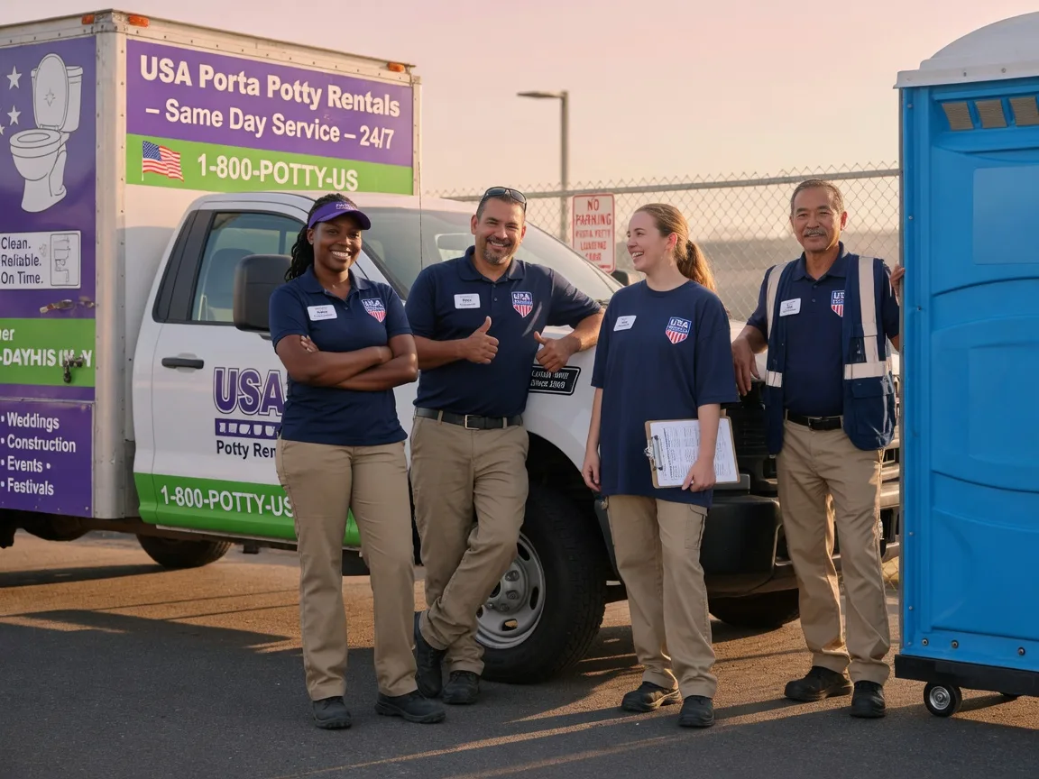 Porta Potty Rental company in Glendora, MS